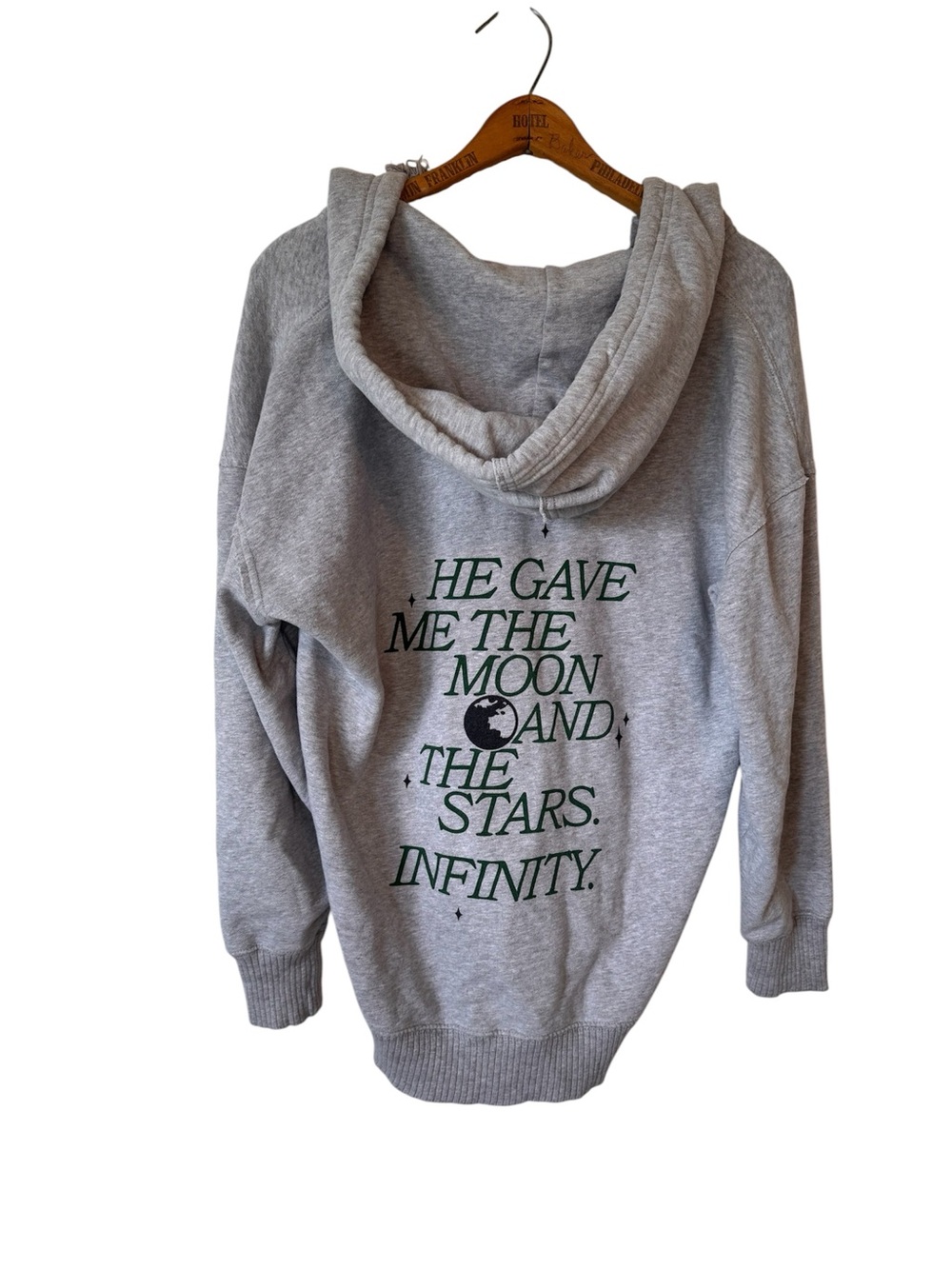 American Eagle x The Summer I Turned Pretty Hoodie XS/S Moon Stars Gray